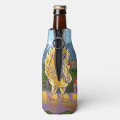 Highland Koe Cadeaus & Accessoires Flesjeskoeler (Fles Achterkant)