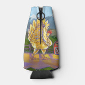 Highland Koe Cadeaus & Accessoires Flesjeskoeler (Achterkant)