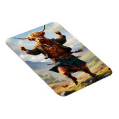Highland Koe danst de Highland Fling, Magneet (Rechterzijde)