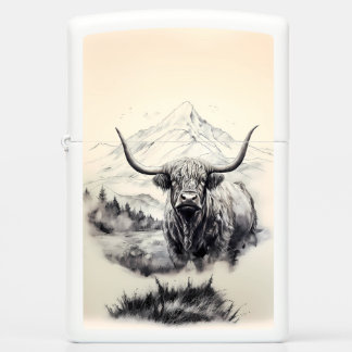 Highland Koe: de Zippo® lichtere ervaring
