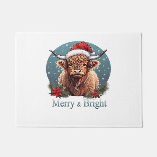 Highland Koe Essential T-shirt Deurmat (Voorkant)