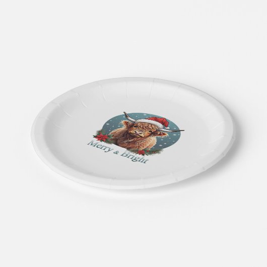 Highland Koe Essential T-shirt Papieren Bordje (Gekanteld)