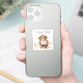 Highland Koe, Happy Mail, Sticker (Telefoon)