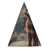 Highland koe kalf monogram eerste verjaardagsfeest feesthoedjes (Voorkant)