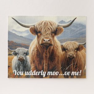 Highland Koe Majestic Trio 16 x 20 Legpuzzel