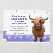 Highland Koe Mastodon Kaart (Voorkant / Achterkant)