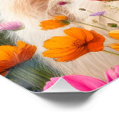 Highland Koe Moederdag cadeau idee Perfect Poster (Hoek)