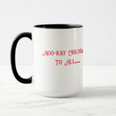 Highland Koe "Moo-ry Christmas" Koffie Mok Cup (Links)