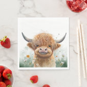 Highland koe party servetten (Insitu)