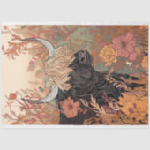 Highland Koe potlood Art 2 Decoupage papier (Voorkant)