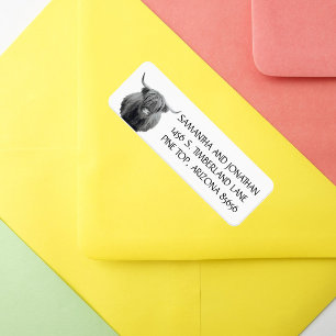 Highland Koe Return address Label