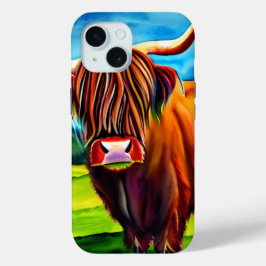 Highland Koe Smartphone Hoesje