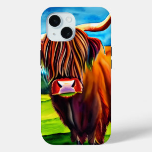 Highland Koe Smartphone Hoesje