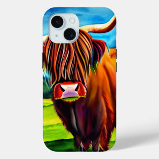Highland Koe Smartphone Hoesje