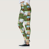 Highland Koeien Photo Collage Leggings (Links)