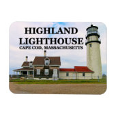 Highland Lighthouse, Cape Cod, Massachusetts Magneet (Horizontaal)