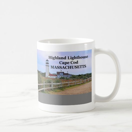 Highland Lighthouse, Cape Cod, Massachusetts Mug (Droite)