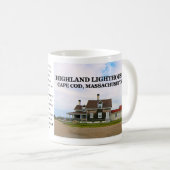 Highland Lighthouse, Cape Cod, Massachusetts Mug (Devant droit)