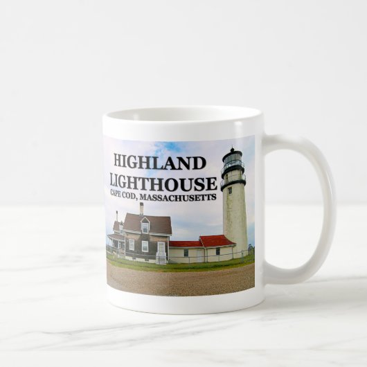 Highland Lighthouse, Cape Cod, Massachusetts Mug (Droite)