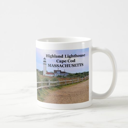 Highland Lighthouse, Cape Cod, Massachusetts Mug (Droite)