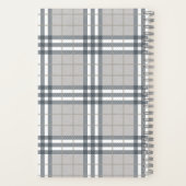 Highland Plaid Personalized Journal Notebook Notitieboek (Achterkant)