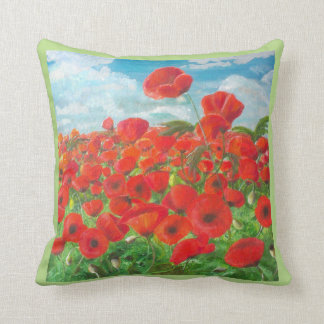 Highland Poppies Kussen
