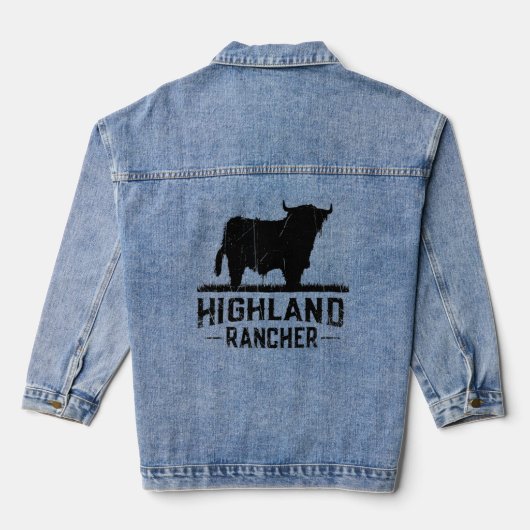 Highland Rancher - Scottish Highland Cow For Cattl (Verso)