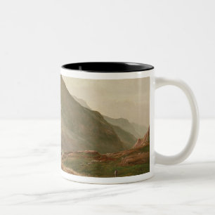 Highland scene tweekleurige koffiemok