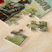 HIghland Scottish Whiskey Label Legpuzzel (Zijkant)