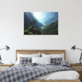 Highland Spring verpakt Canvas Afdruk (Insitu (Slaapkamer))