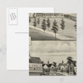 Highland Uitzicht, Claremont, NH Briefkaart (Voorkant / Achterkant)
