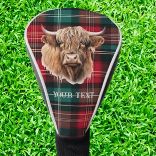 HIGHLANDER KOE spannend cadeau Golfheadcover