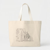 Highlanders avec un Sac fourre-tout écossais Deerh (Devant)