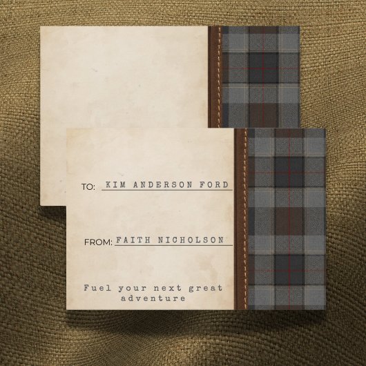 Highlands Dispatch Afstudeercadeau Insteekkaart Kaart