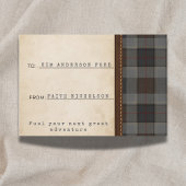 Highlands Dispatch Afstudeercadeau Insteekkaart Kaart