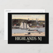 Highlands, New Jersey, Briefkaart (Voorkant / Achterkant)