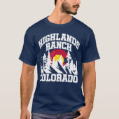 Highlands Ranch, Colorado T-shirt (Voorkant)
