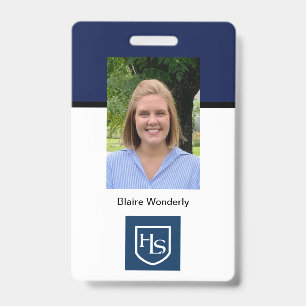 Highlands School Voorbeeld B Badge