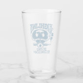 Highline Diving Technology Retro Logo Glas (Achterkant)