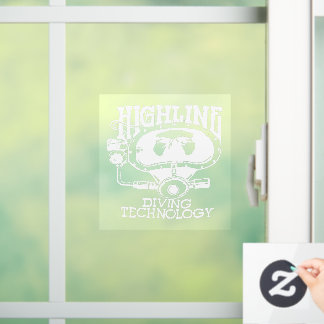 Highline Duiktechniek Raamsticker