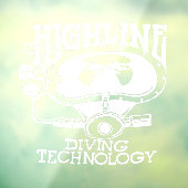 Highline Duiktechniek Raamsticker (Vel 3)