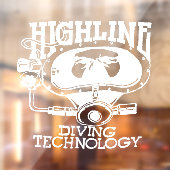 Highline Duiktechniek Raamsticker (Vel 2)