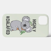 Highly Koalafied Koala Case-Mate iPhone Case (Achterkant (horizontaal))