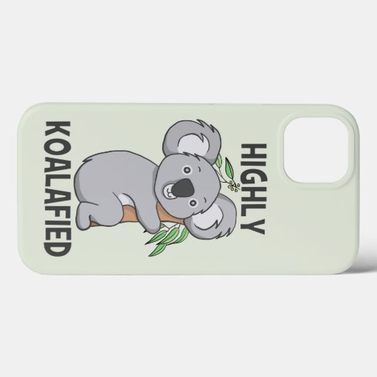 Highly Koalafied Koala Case-Mate iPhone Case (Achterkant (horizontaal))
