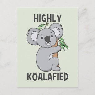 Highly Koalafied Koala Feestdagenkaart