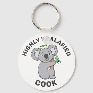 Highly Koalafied Koala - Gekwalificeerde Cook Sleutelhanger