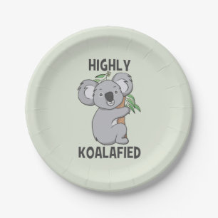 Highly Koalafied Koala Papieren Bordje