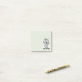Highly Koalafied Koala Post-it® Notes (Op bureau)