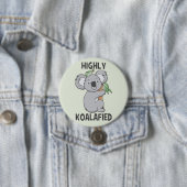 Highly Koalafied Koala Ronde Button 7,6 Cm (In situ)