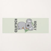 Highly Koalafied Koala Yogamat (Voorkant (horizontaal))